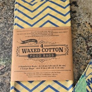 Trader Joe's Waxed Cotton Food Bags